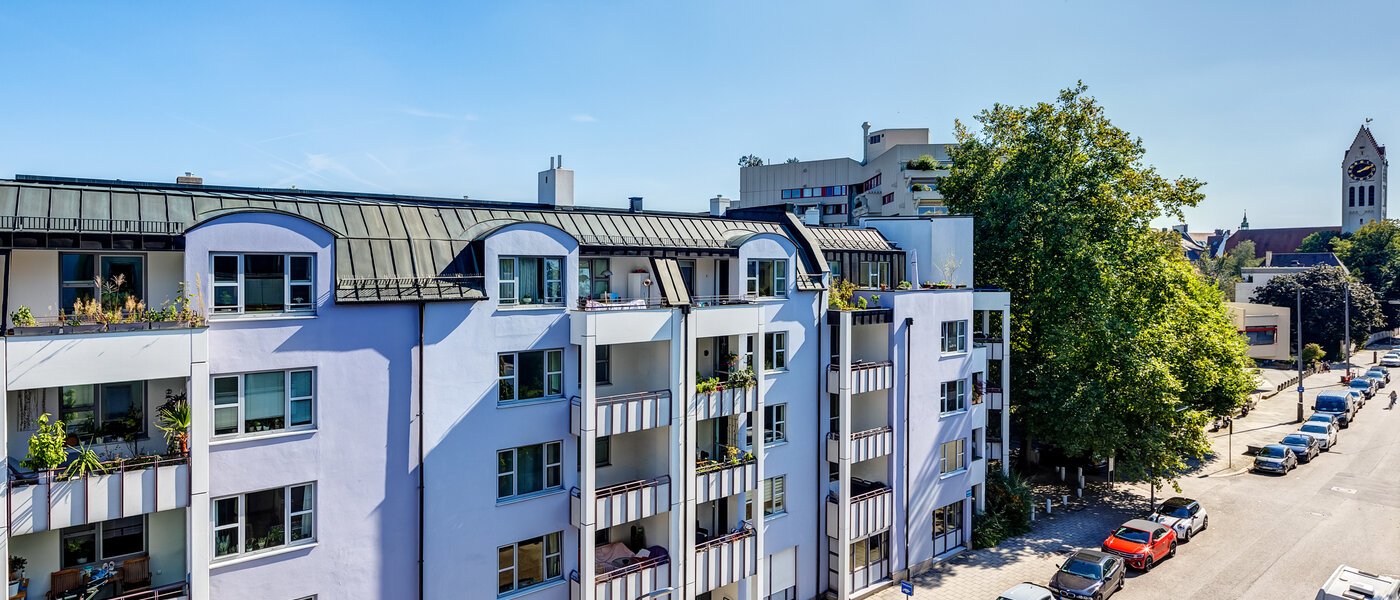 マンション München Schwabing-Nord (zw. Leopoldstraße & Englischen Garten) 02 物件からの眺め 9573