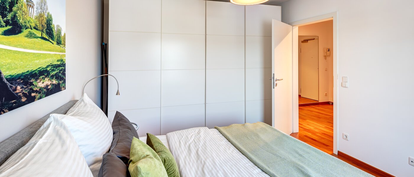 マンション München Schwabing-Nord (zw. Leopoldstraße & Englischen Garten) 03 寝室 9573