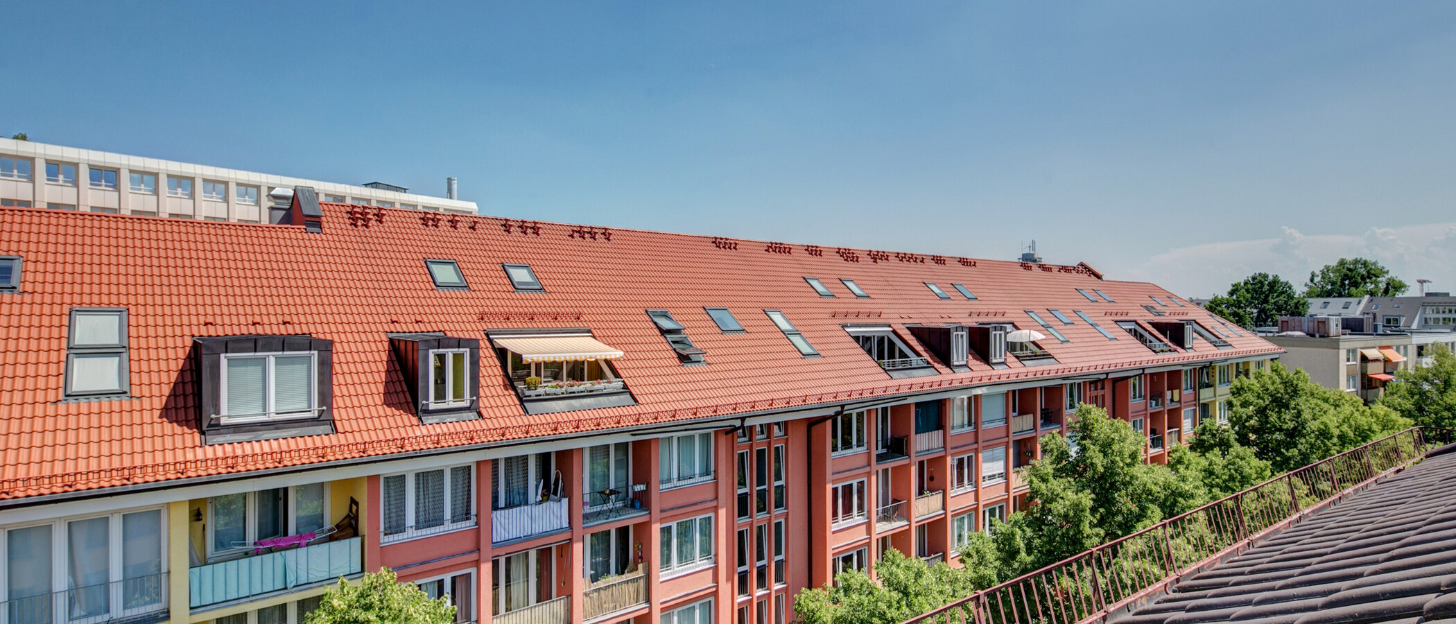 アティック・フラット（屋根裏） München Haidhausen 01 物件からの眺め 9579