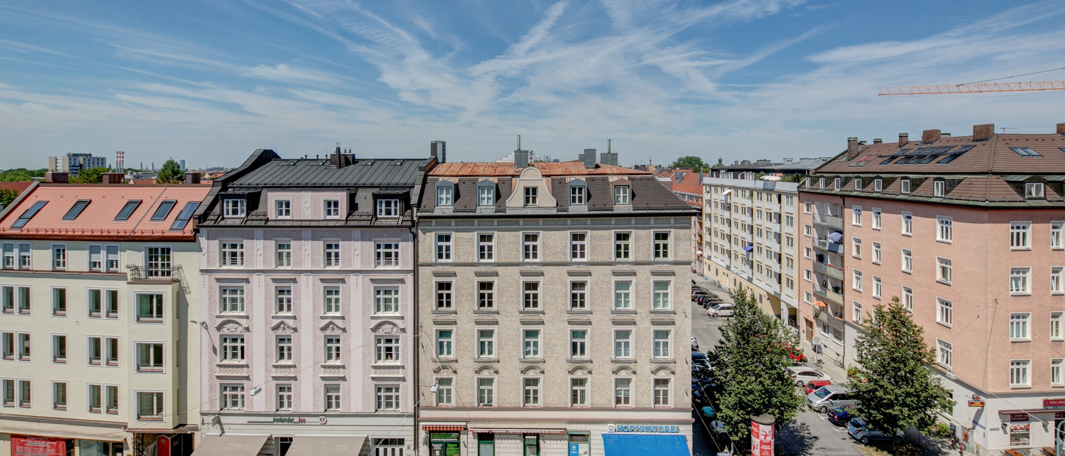 アティック・フラット（屋根裏） München Haidhausen 03 物件からの眺め 9579