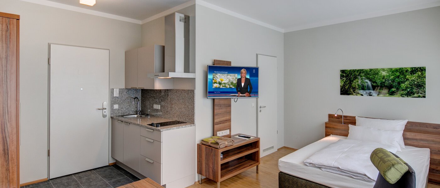 マンション Ismaning 03 リビングルーム 9583