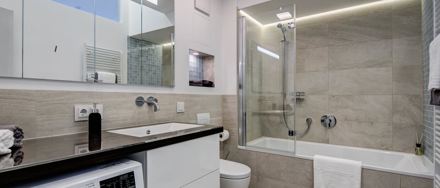 ペントハウス München Schwabing-Nord (zw. Belgrad- & Leopoldstraße) 02 浴室 9584