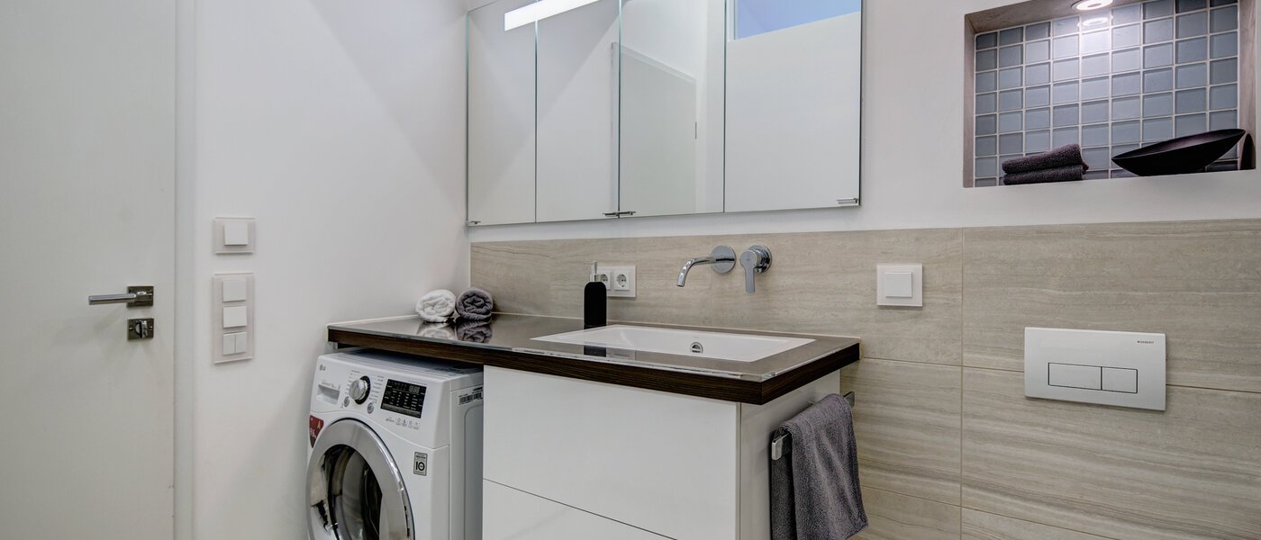 ペントハウス München Schwabing-Nord (zw. Belgrad- & Leopoldstraße) 04 浴室 9584