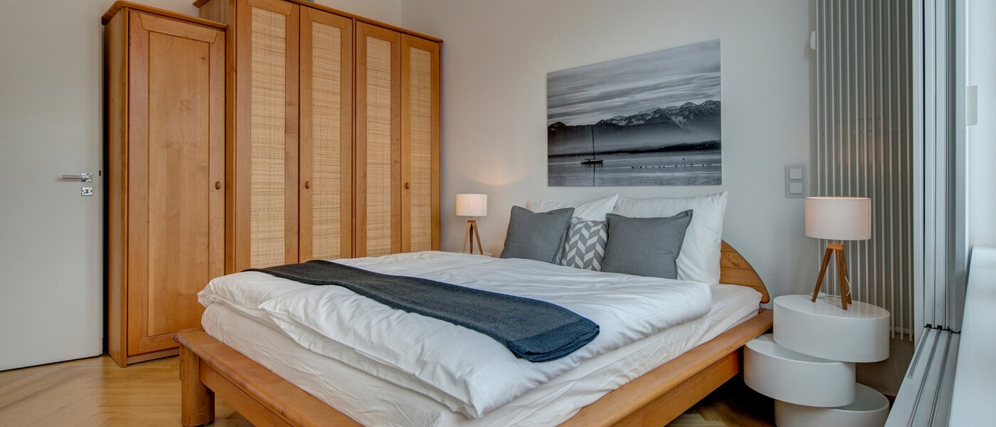 ペントハウス München Schwabing-Nord (zw. Belgrad- & Leopoldstraße) 05 寝室 9584