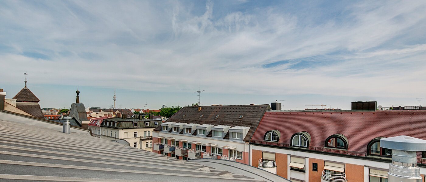 ペントハウス München Schwabing-Nord (zw. Belgrad- & Leopoldstraße) 03 物件からの眺め 9584