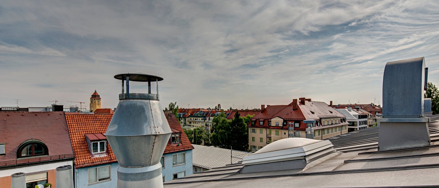 ペントハウス München Schwabing-Nord (zw. Belgrad- & Leopoldstraße) 04 物件からの眺め 9584