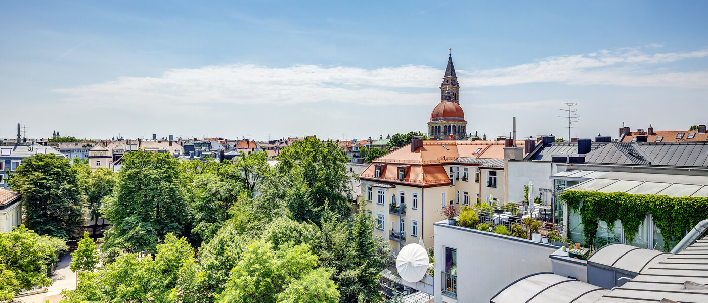 ペントハウス München Schwabing 01 物件からの眺め 9602