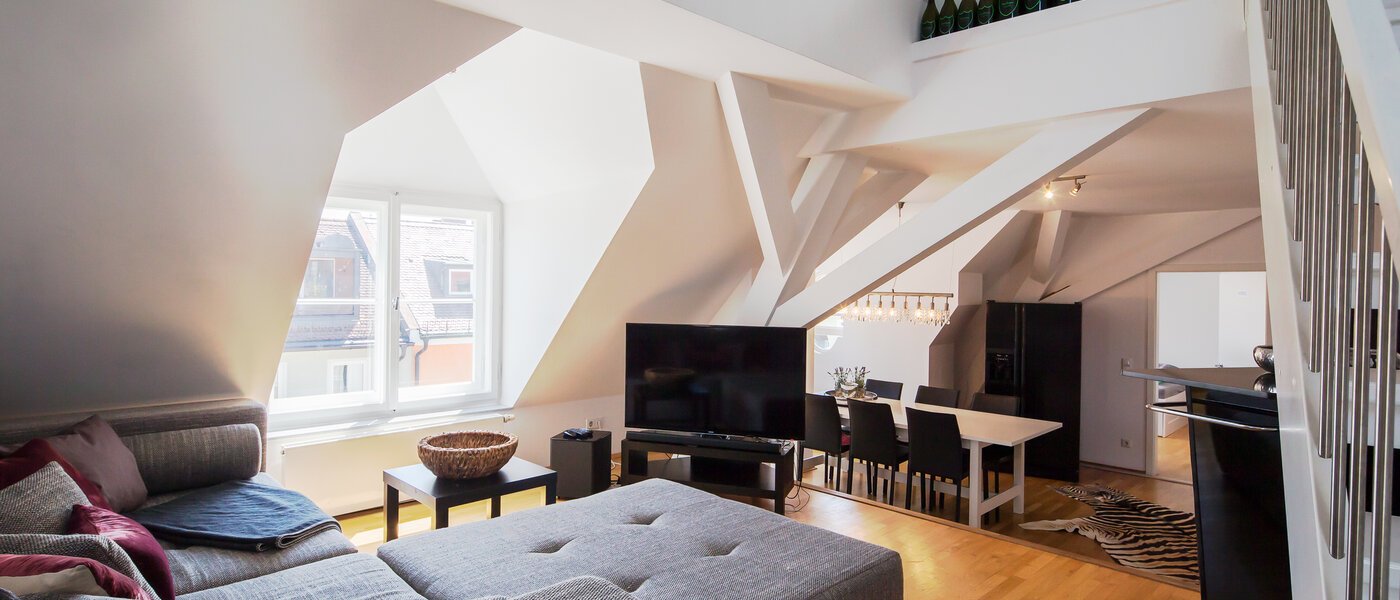 ペントハウス München Maxvorstadt - Universitätsviertel 02 リビングルーム 9606