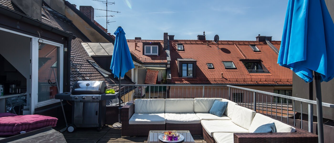 ペントハウス München Maxvorstadt - Universitätsviertel 02 テラス・ポーチ 9606