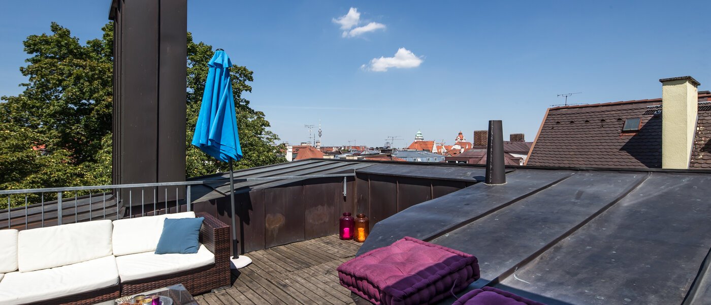 ペントハウス München Maxvorstadt - Universitätsviertel 03 テラス・ポーチ 9606