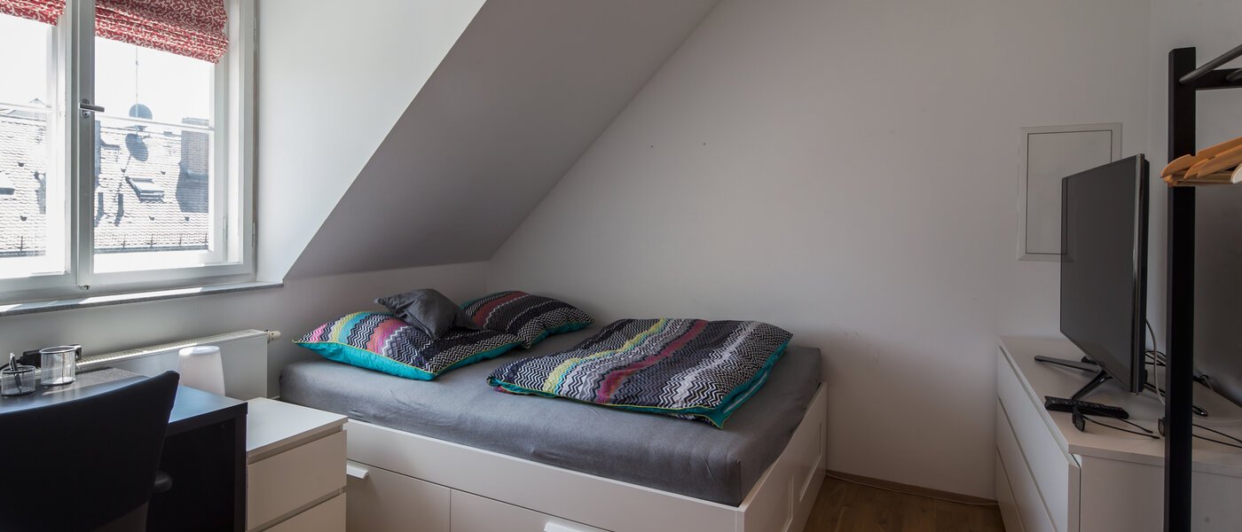 ペントハウス München Maxvorstadt - Universitätsviertel 01 ２つめの寝室 9606