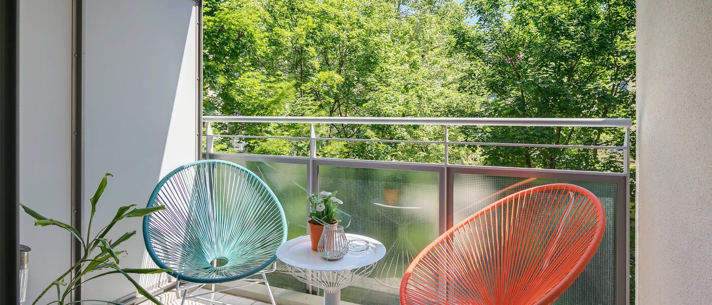 マンション München Maxvorstadt - Museumsviertel 01 ベランダ 9616