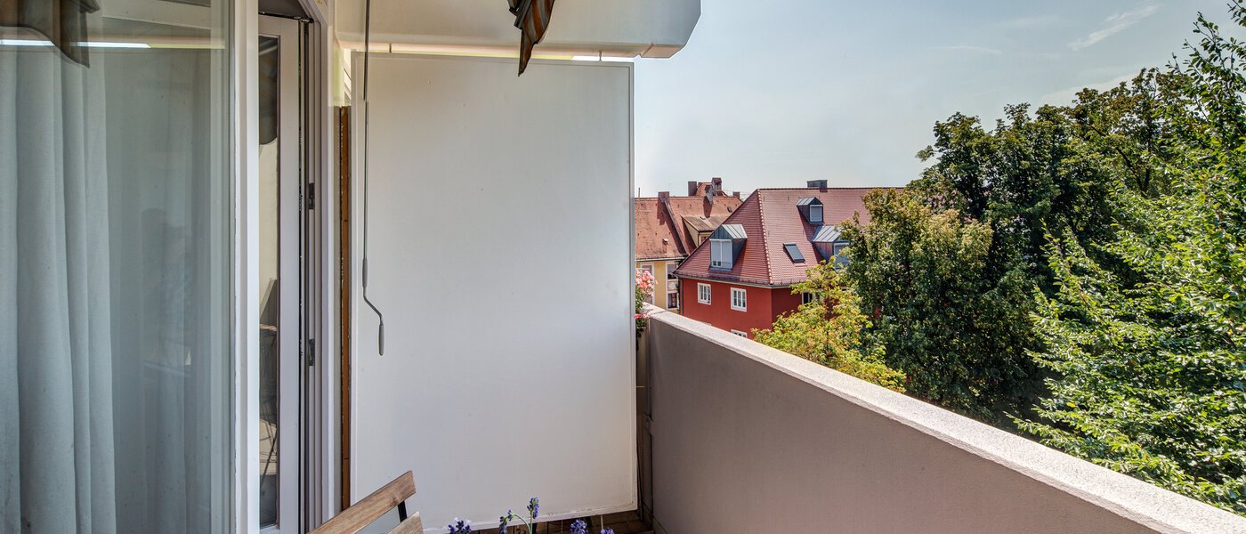 アパルトマン München Schwabing-Nord (zw. Leopoldstraße & Englischen Garten) 03 ベランダ 9622