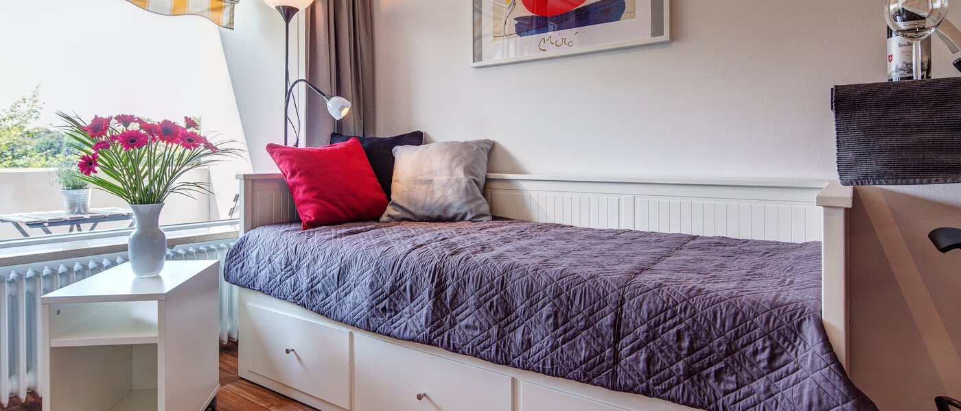 アパルトマン München Schwabing-Nord (zw. Leopoldstraße & Englischen Garten) 01 寝室 9622