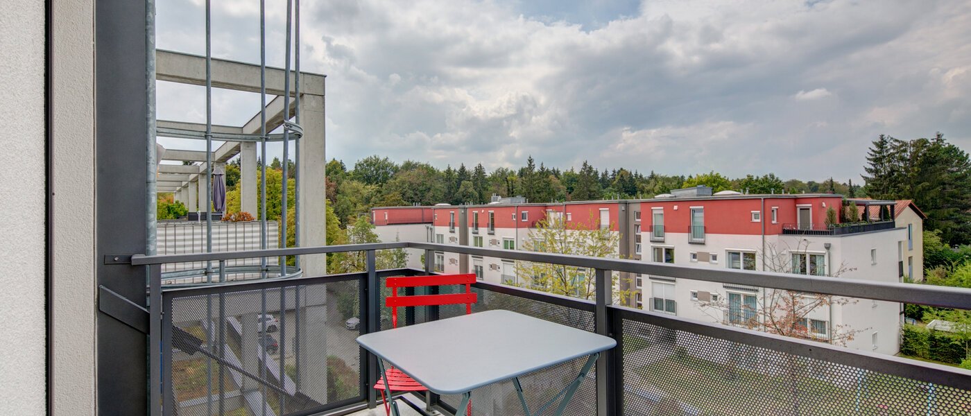 マンション München Großhadern 01 ベランダ 9626