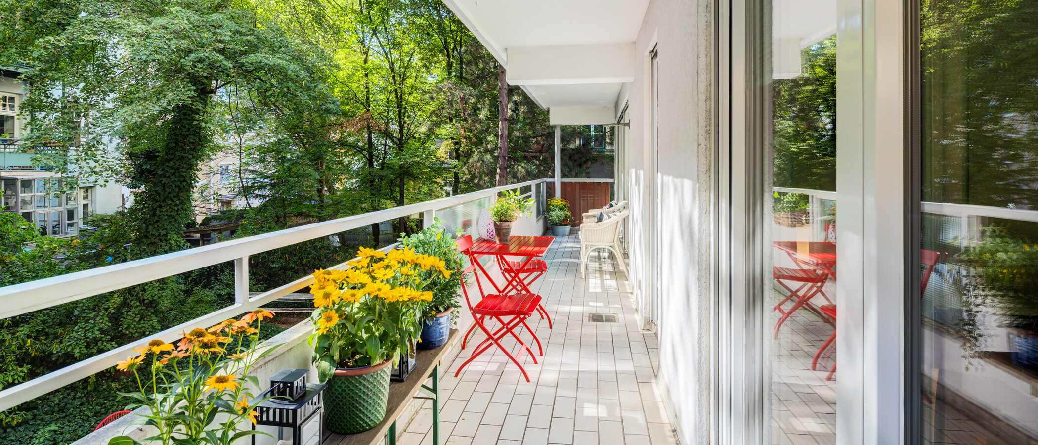 マンション München Lehel 01 ベランダ 9663