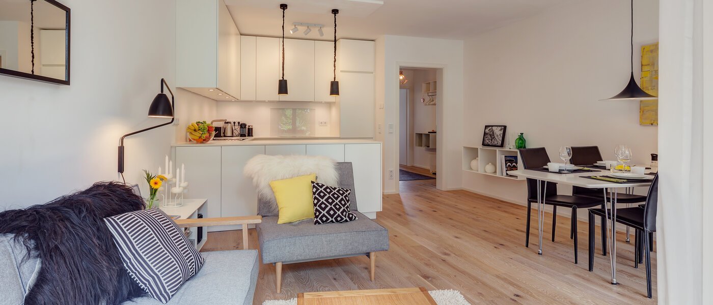 マンション München Isarvorstadt 06 リビングルーム 9687