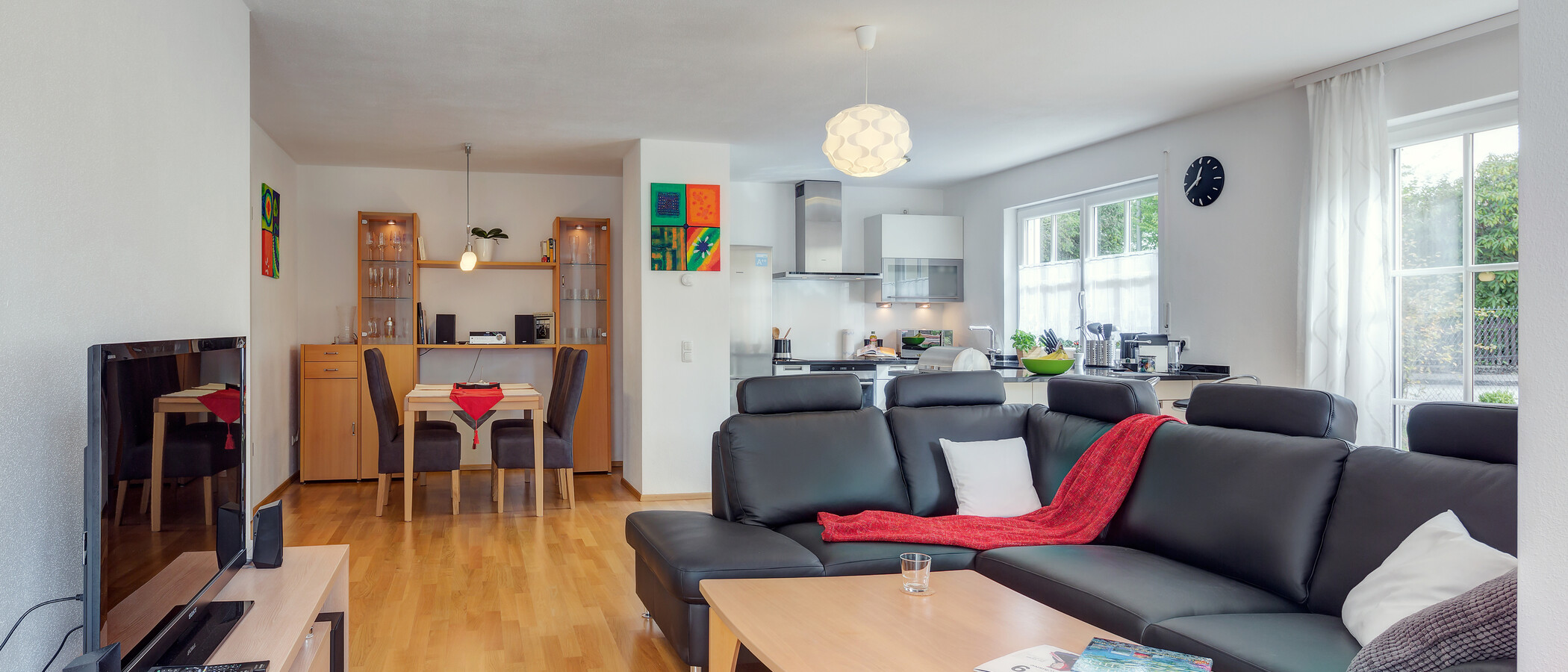 庭付き住宅 München Forstenried 04 リビングルーム 9703