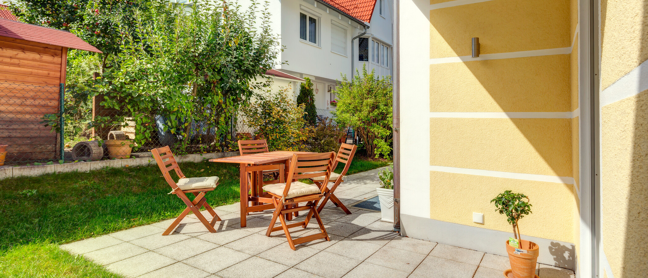 庭付き住宅 München Forstenried 01 テラス・ポーチ 9703