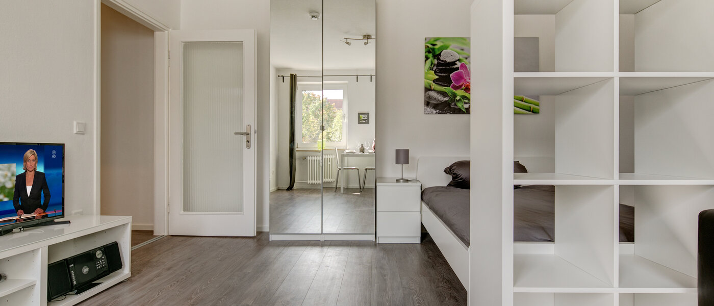 マンション München Obergiesing 04 リビングルーム 9719