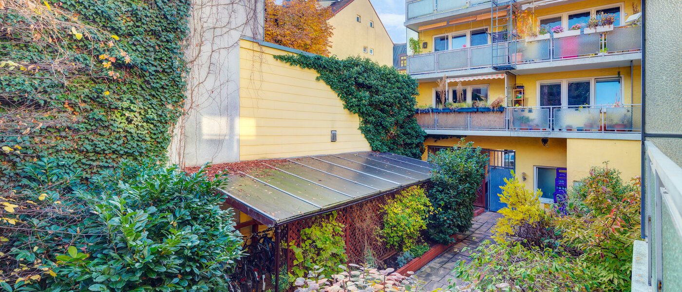 アパルトマン München Schwabing (rechts der Leopoldstraße) 02 物件からの眺め 9736