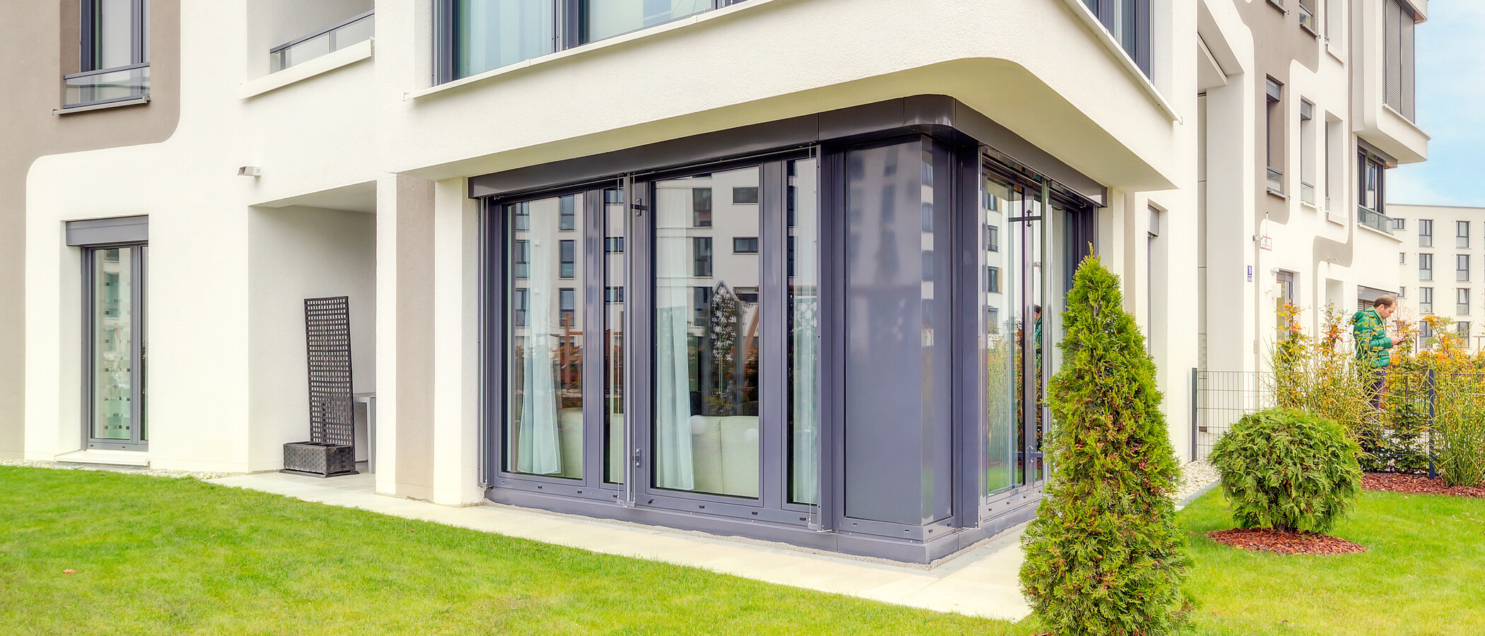 マンション München Obersendling 02 庭 9748