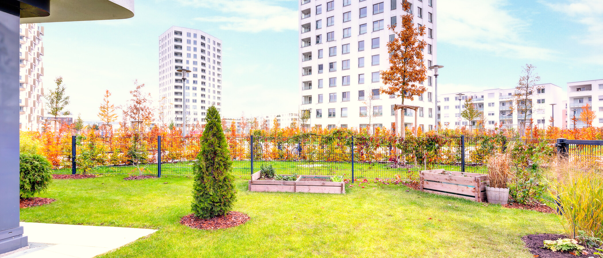マンション München Obersendling 03 庭 9748