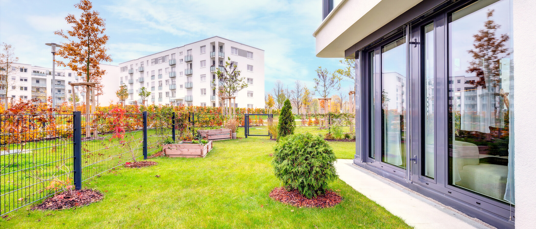 マンション München Obersendling 04 庭 9748