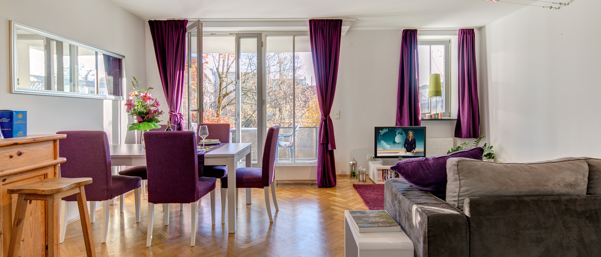 マンション München Haidhausen 02 リビングルーム 9754