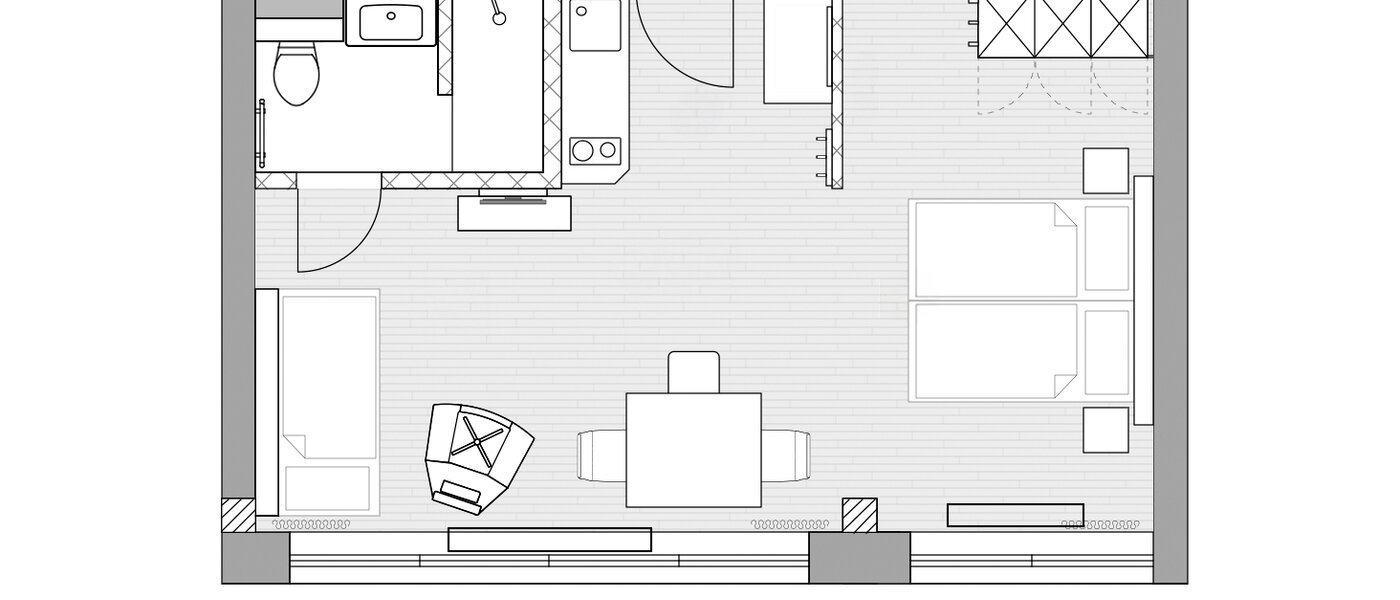 マンション Ismaning 01 見取り図 9764