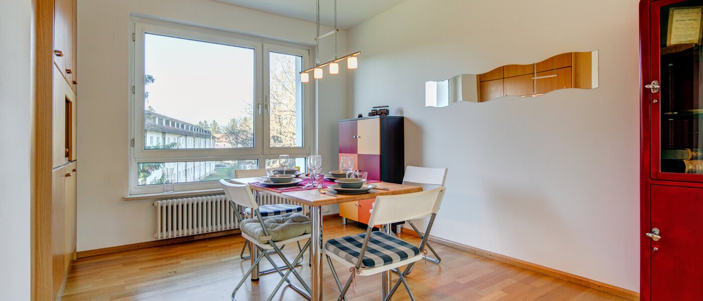 マンション München Obergiesing 04 リビングルーム 9776