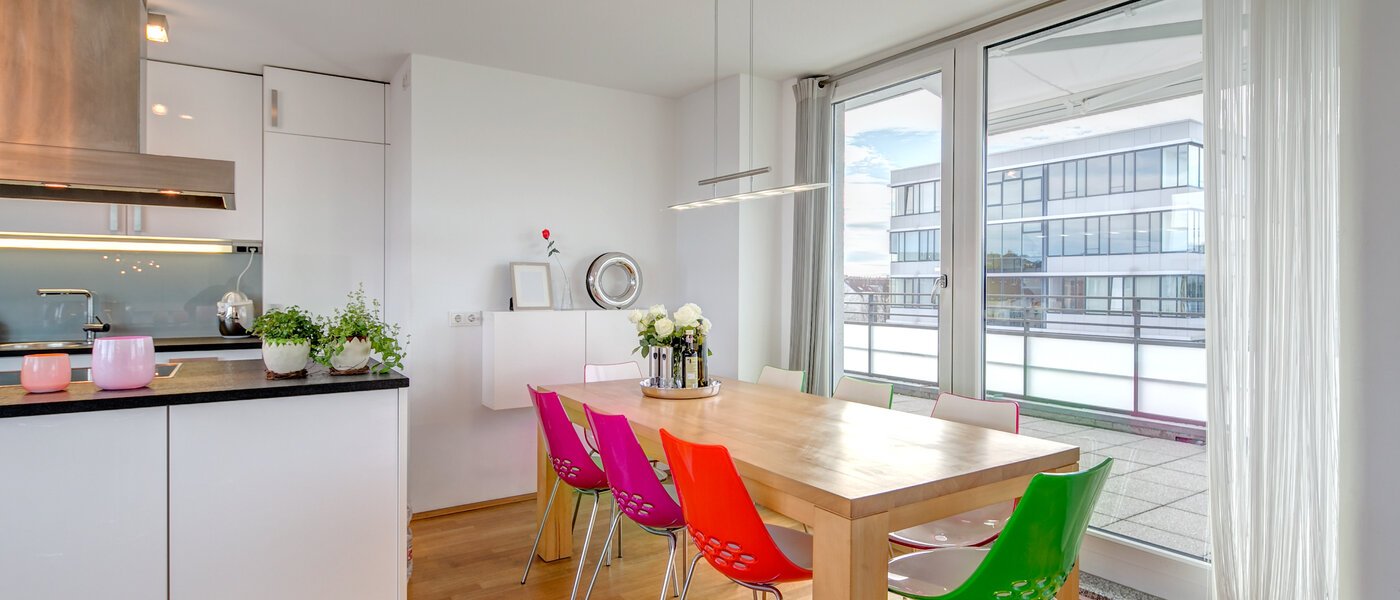 ペントハウス住宅 München Obergiesing 06 リビングルーム 9778