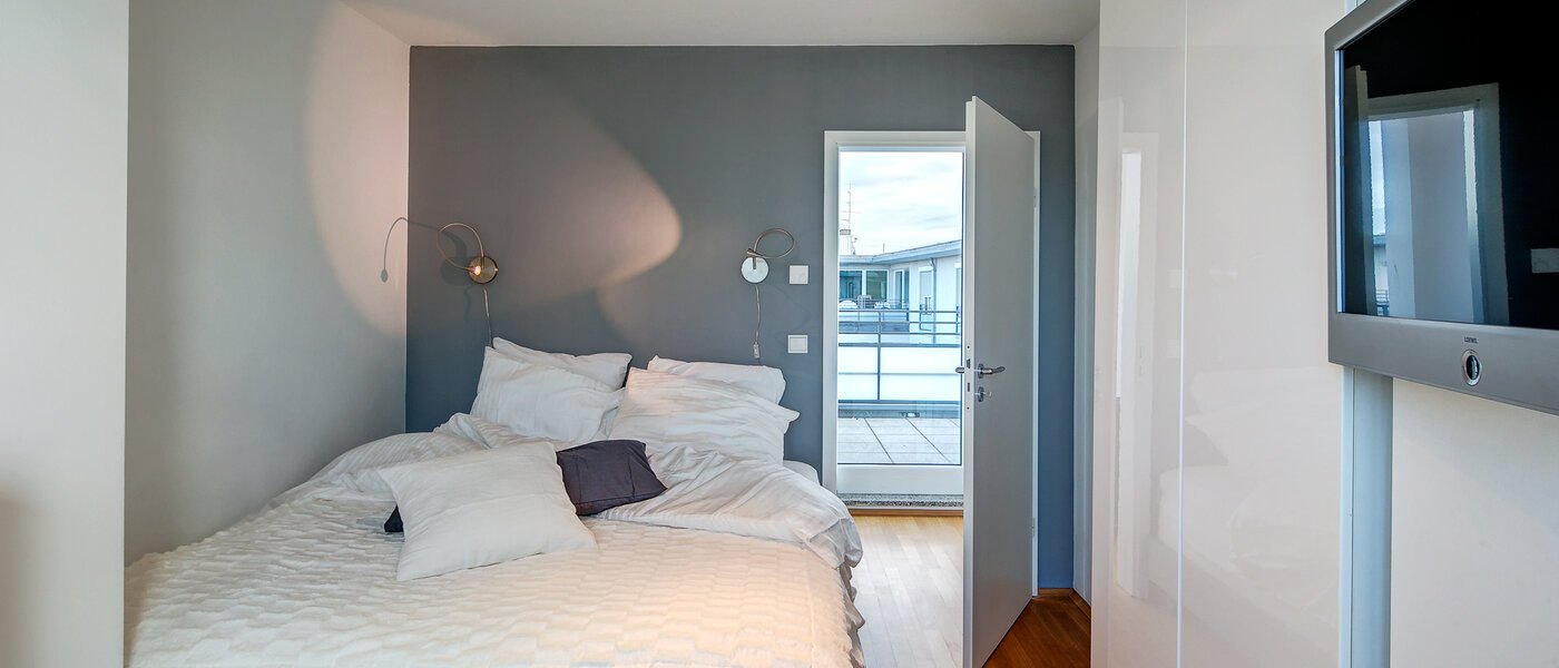 ペントハウス住宅 München Obergiesing 01 ２つめの寝室 9778