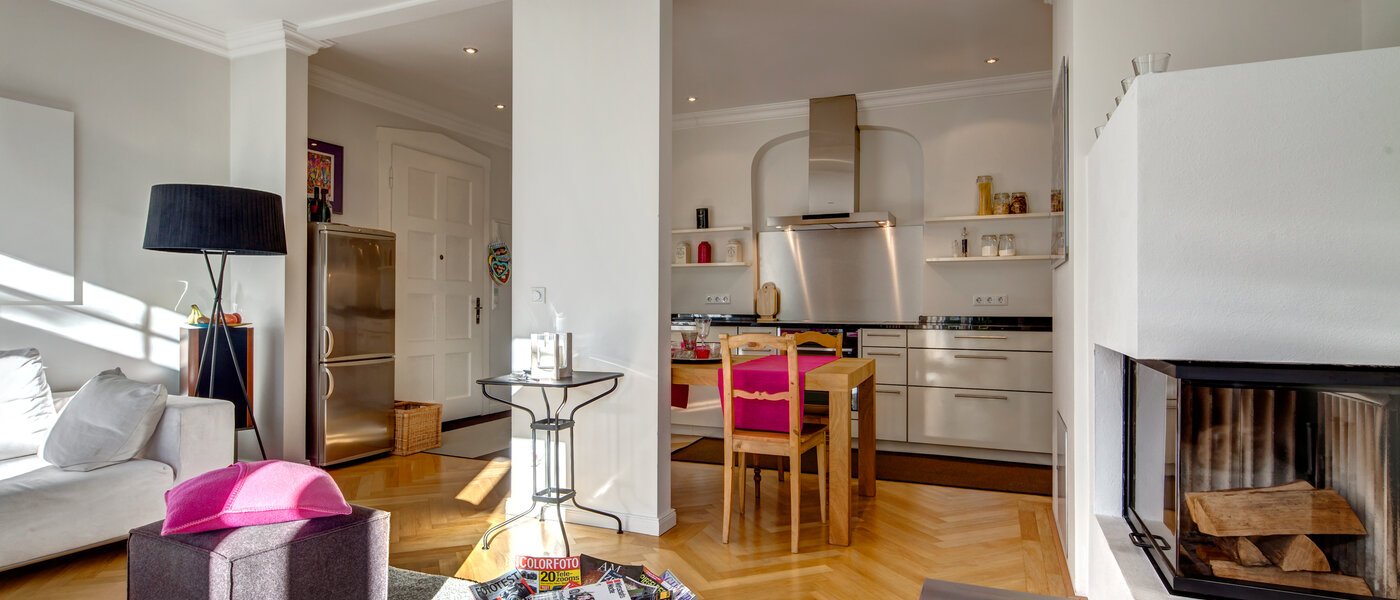 マンション München Nymphenburg 03 リビングルーム 9784