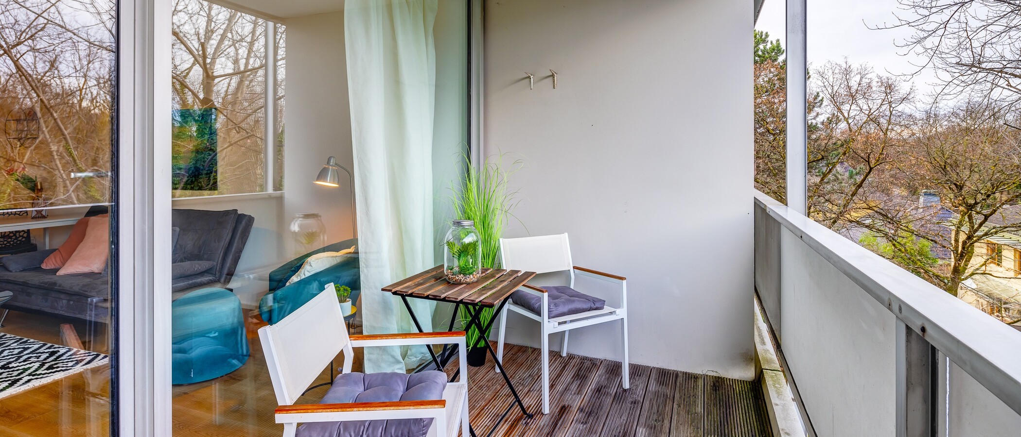 マンション München Schwabing-Nord (zw. Leopoldstraße & Englischen Garten) 01 ロッジア 9789