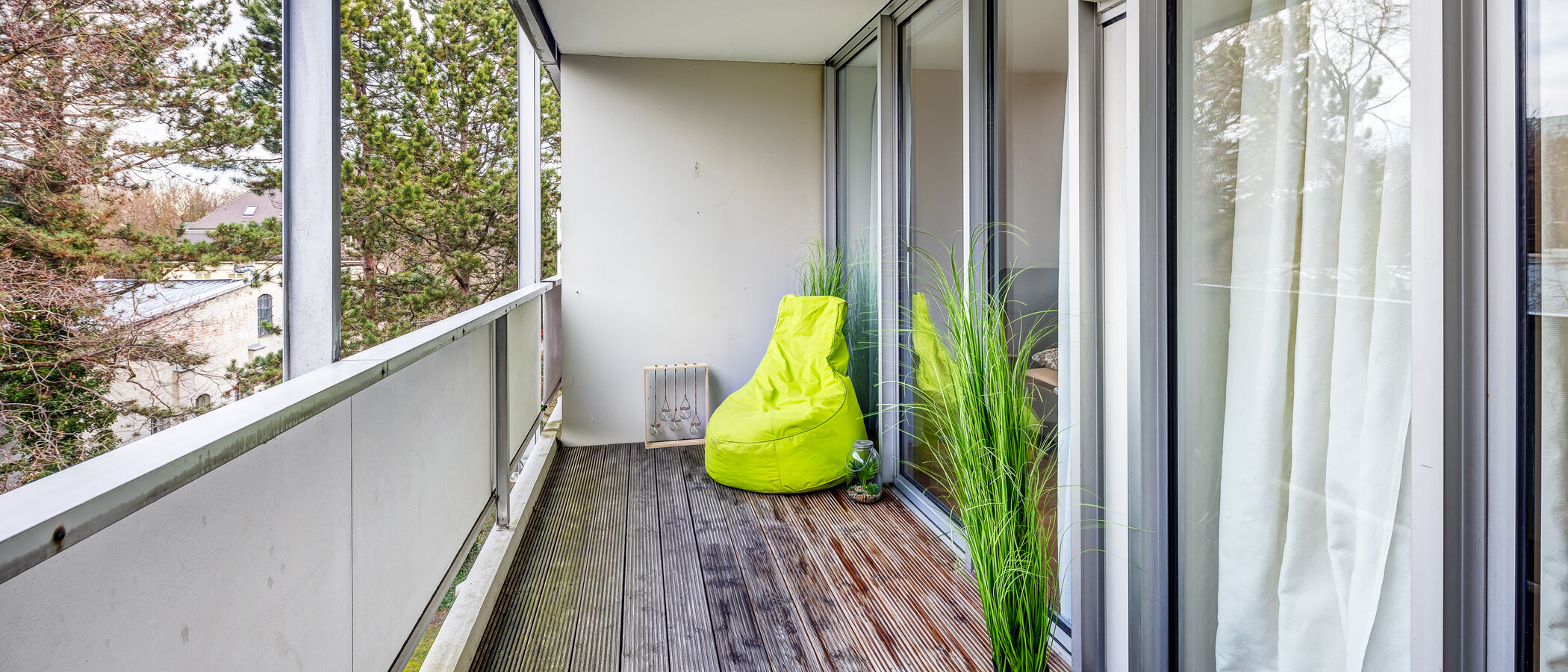 マンション München Schwabing-Nord (zw. Leopoldstraße & Englischen Garten) 03 ロッジア 9789