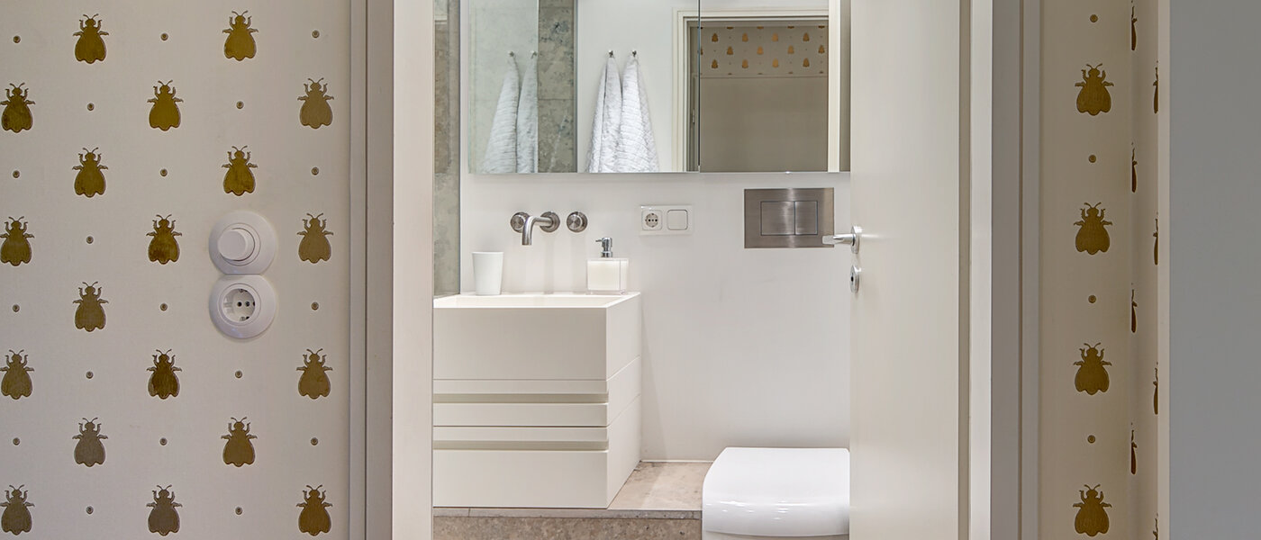 マンション München Nymphenburg-Gern 04 玄関入り口 9853