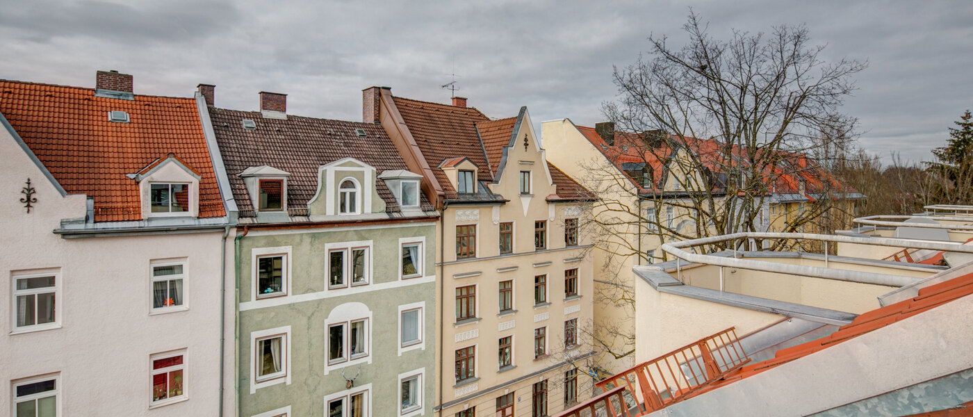 アティック・フラット（屋根裏） München Thalkirchen 01 物件からの眺め 9893