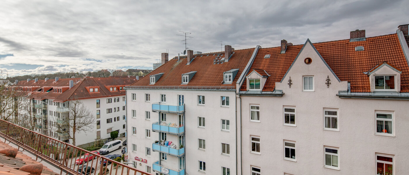 アティック・フラット（屋根裏） München Thalkirchen 02 物件からの眺め 9893