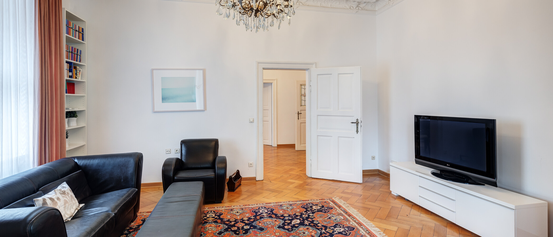 マンション München Schwabing-Nord (zw. Belgrad- & Leopoldstraße) 03 リビングルーム 9895