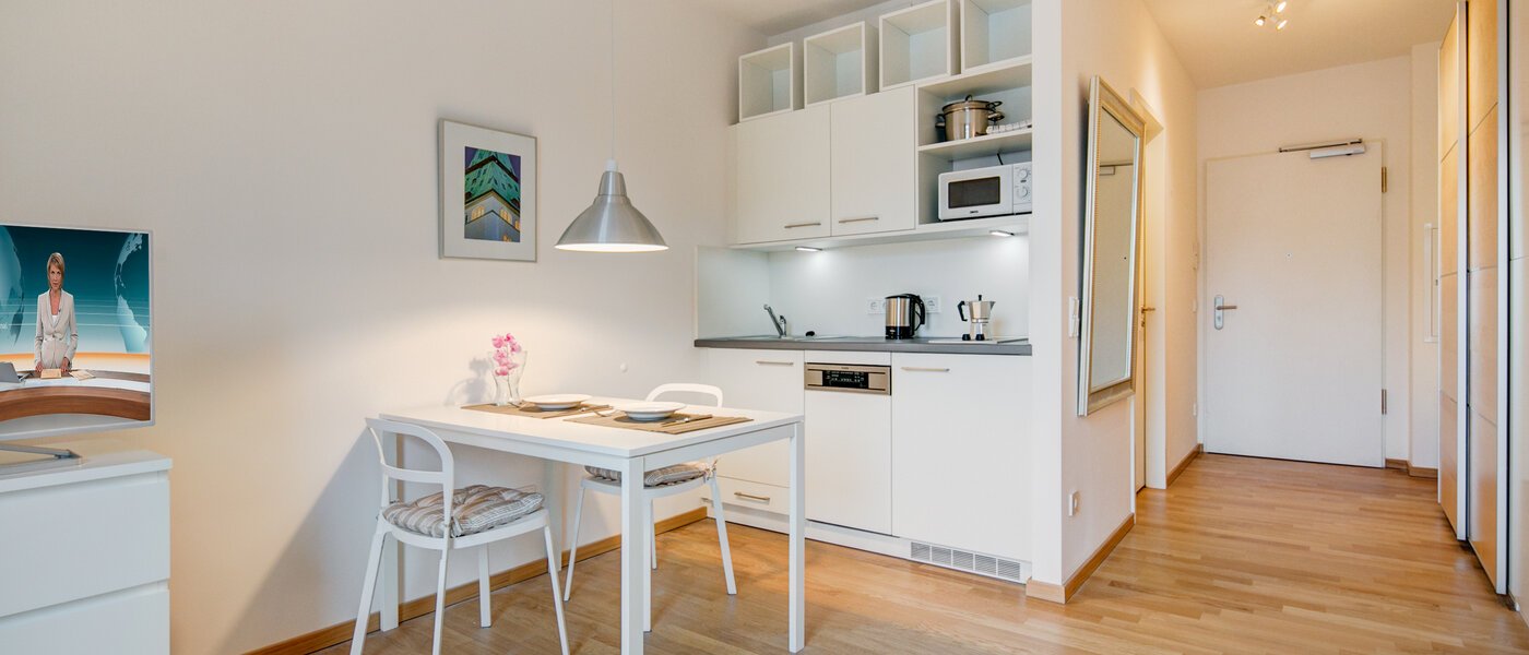 アパルトマン München Giesing 03 リビングルーム 9916