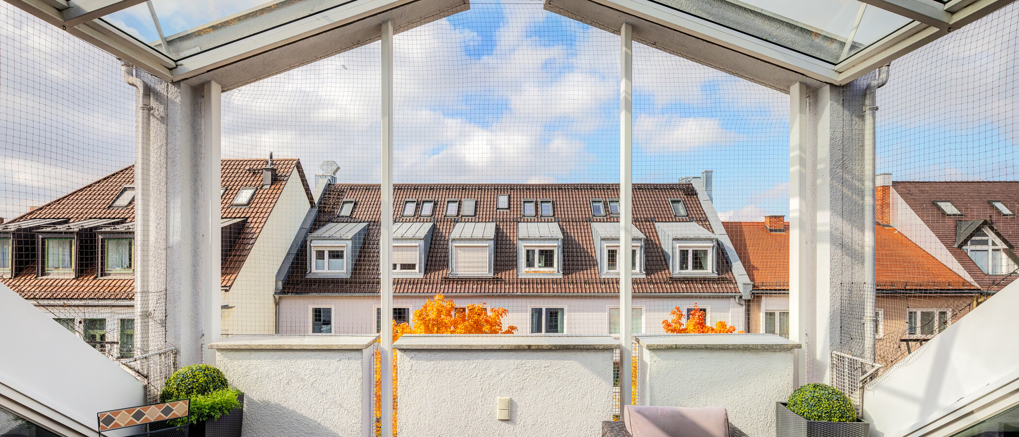 複層－回廊住宅 München Maxvorstadt - Museumsviertel 02 ルーフテラス 9925