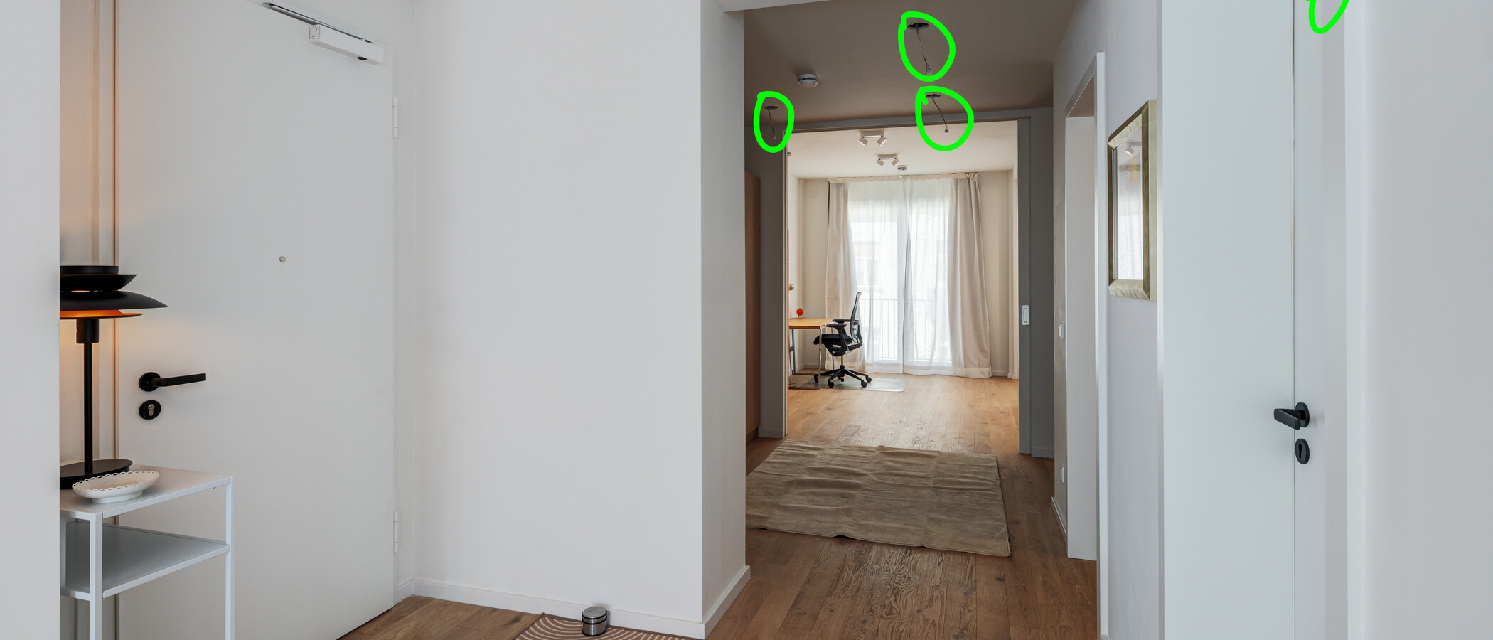 邸宅 München Schwabing - Domagkpark 03 玄関入り口 995