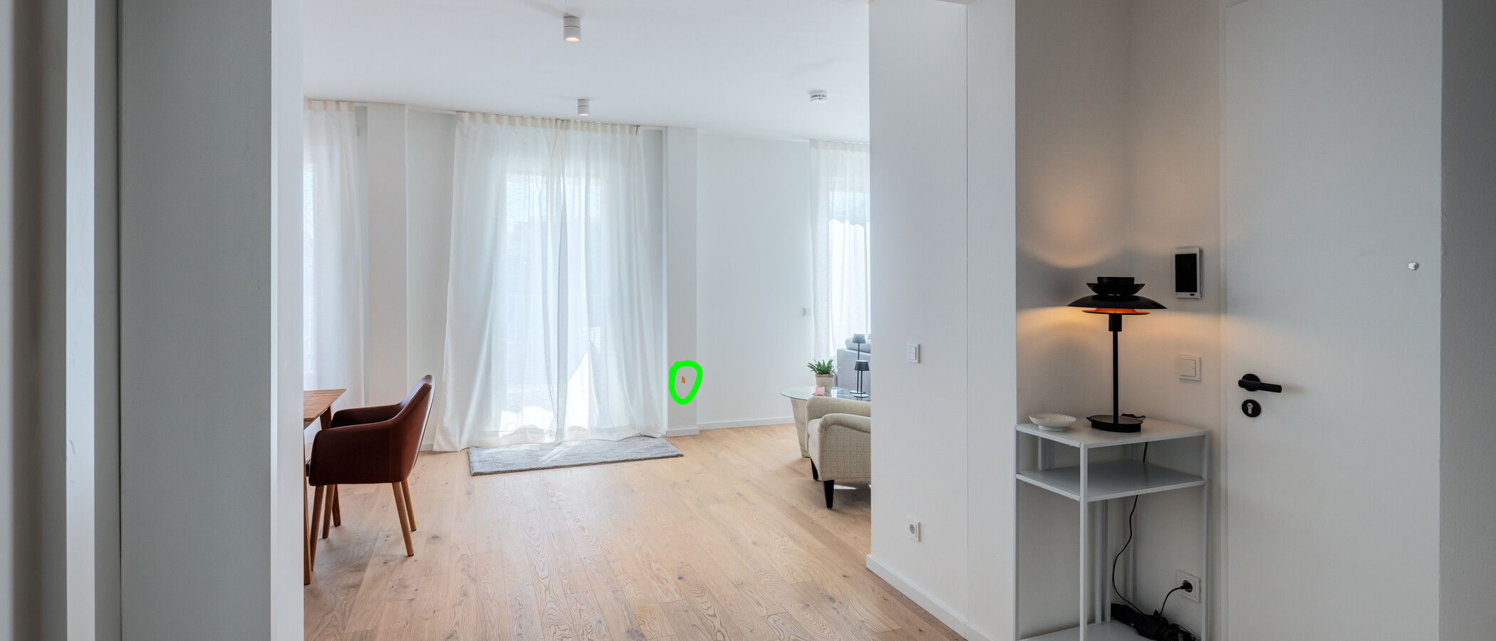 邸宅 München Schwabing - Domagkpark 04 玄関入り口 995