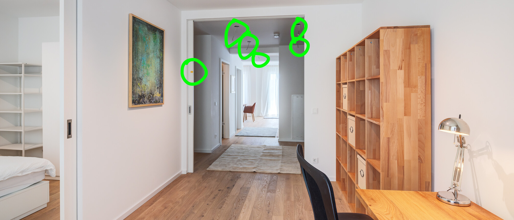 邸宅 München Schwabing - Domagkpark 02 仕事部屋 995