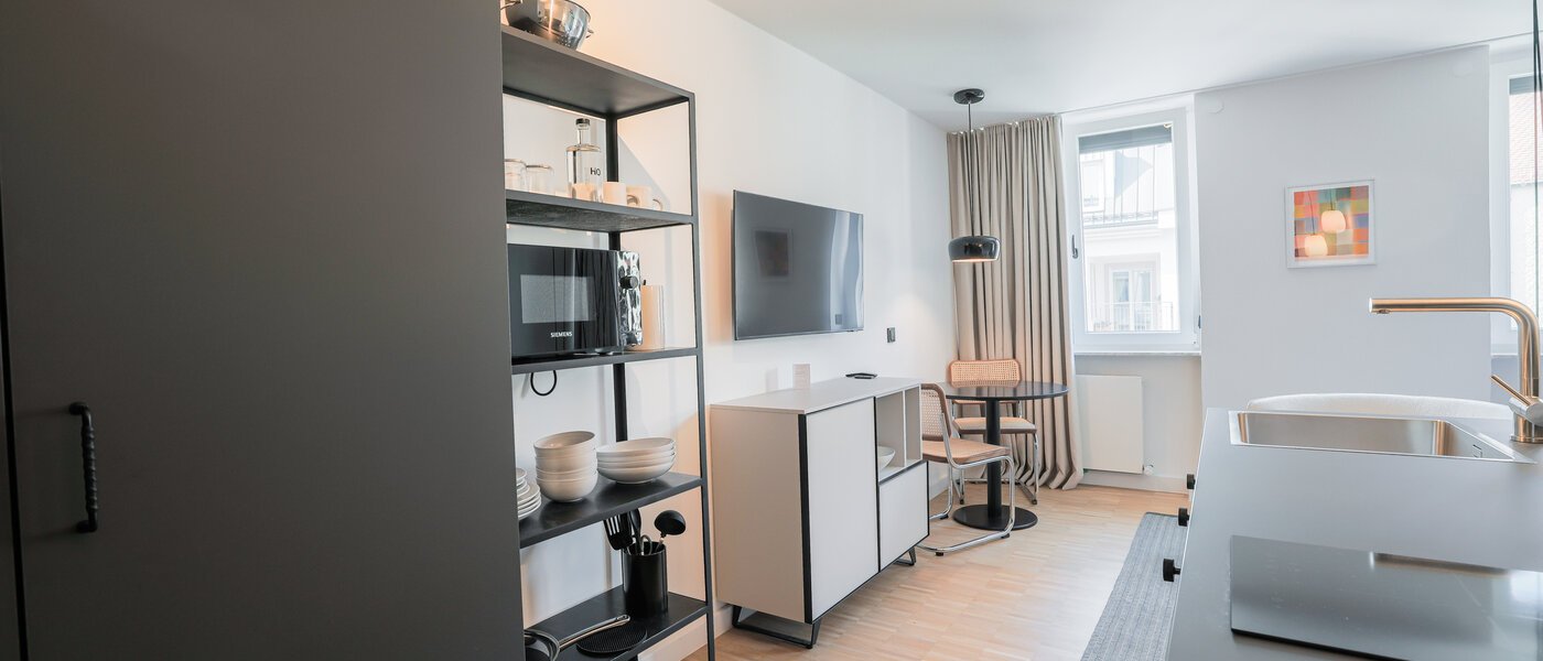 邸宅 München Lehel 03 リビングエリア 995