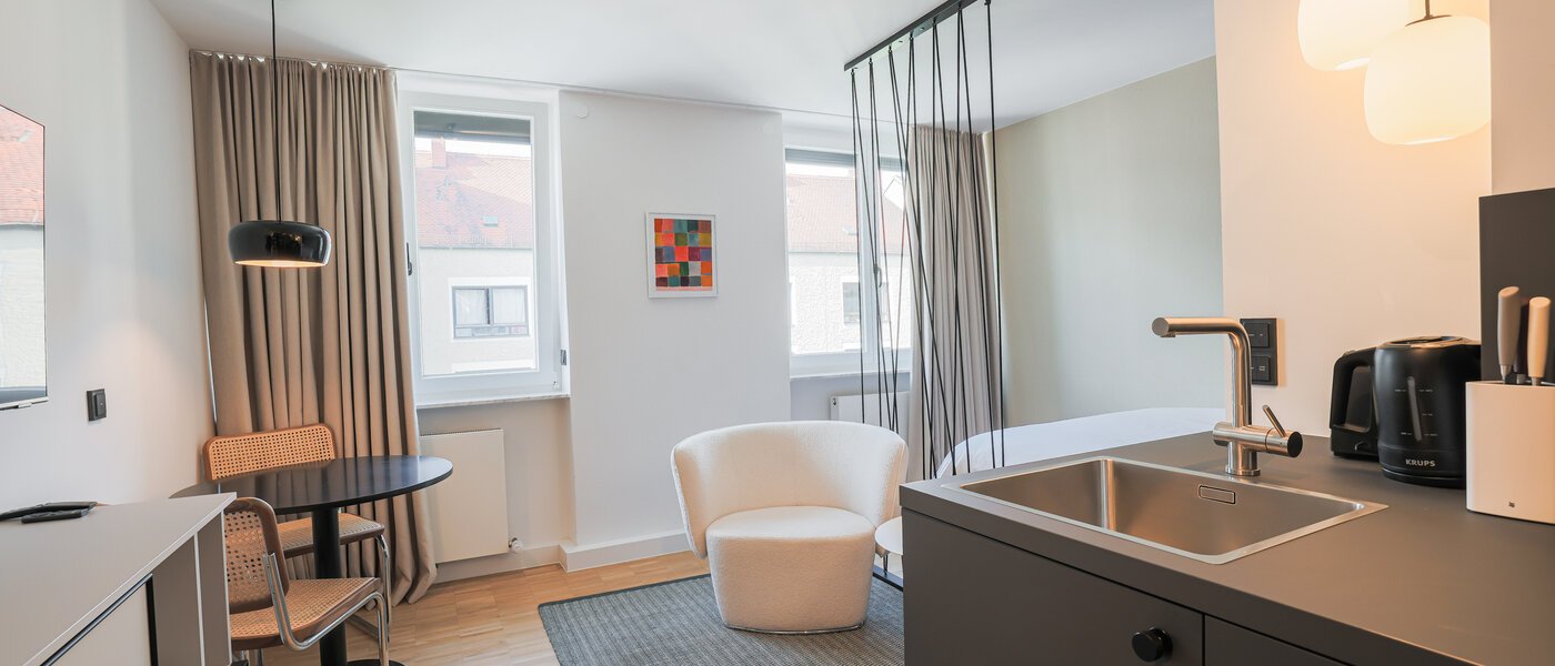 邸宅 München Lehel 04 リビングエリア 995