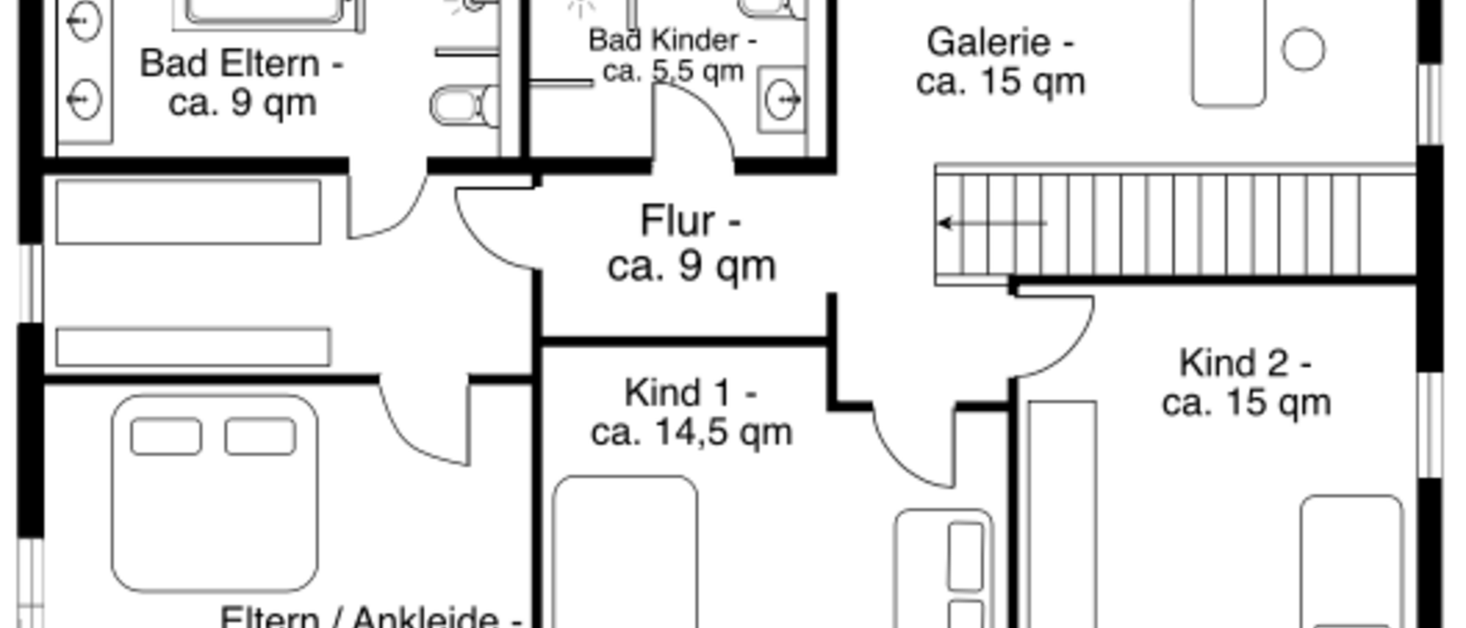 邸宅 München Schwabing - Domagkpark 02 見取り図 995