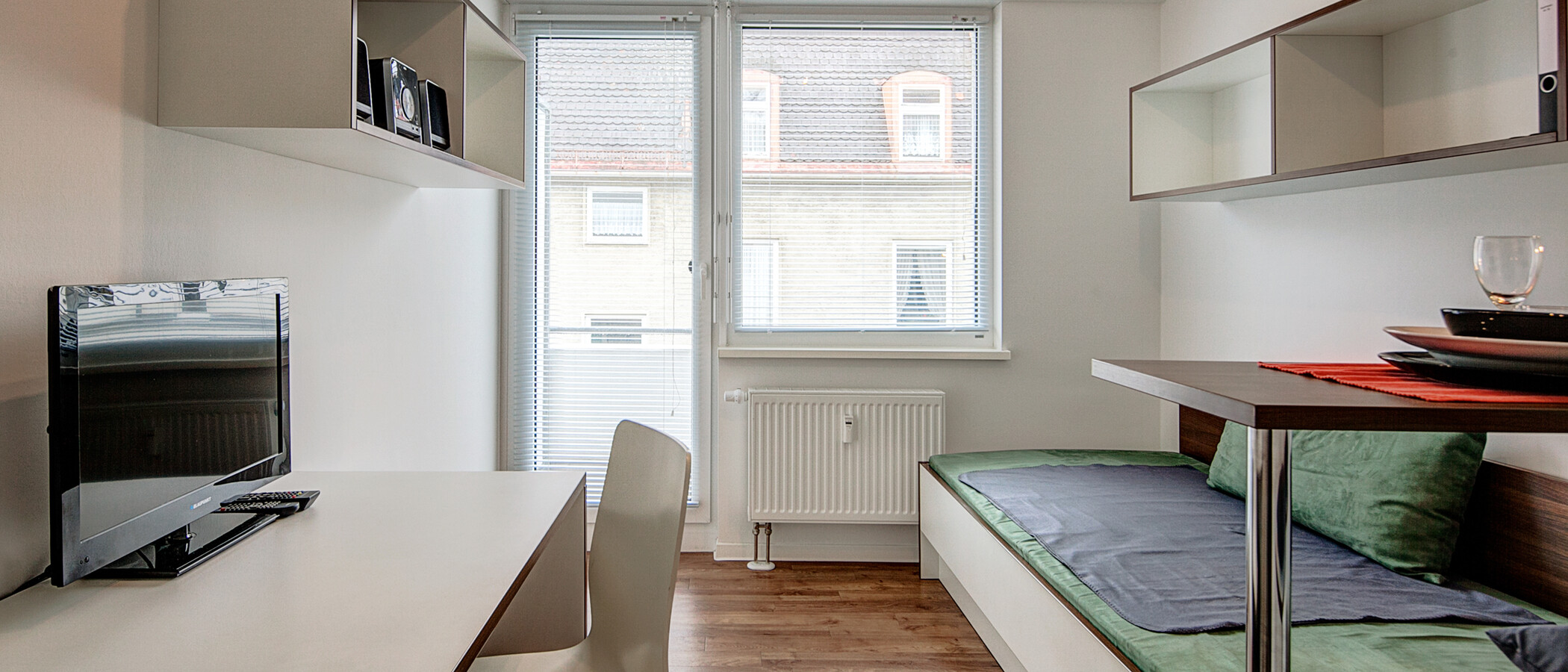 アパルトマン München Milbertshofen 03 リビングルーム 9971