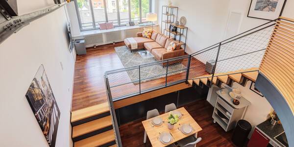 ロフト 部屋数 2 部屋 | ミュンヘン-Au-Haidhausen | 12366